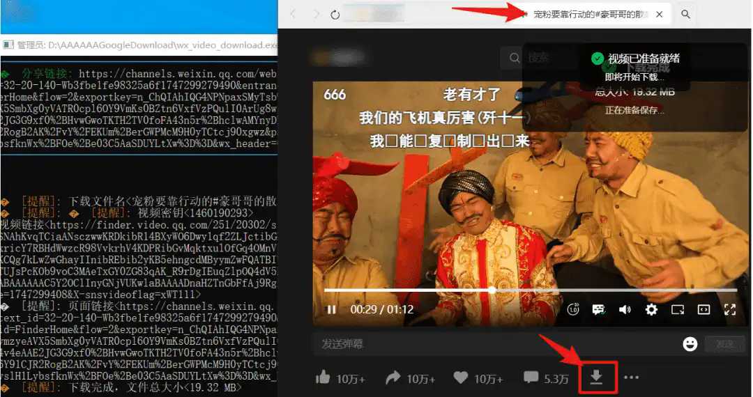 wx视频号下载助手v1.0.1-蕾格格部落-蕾格格下载站